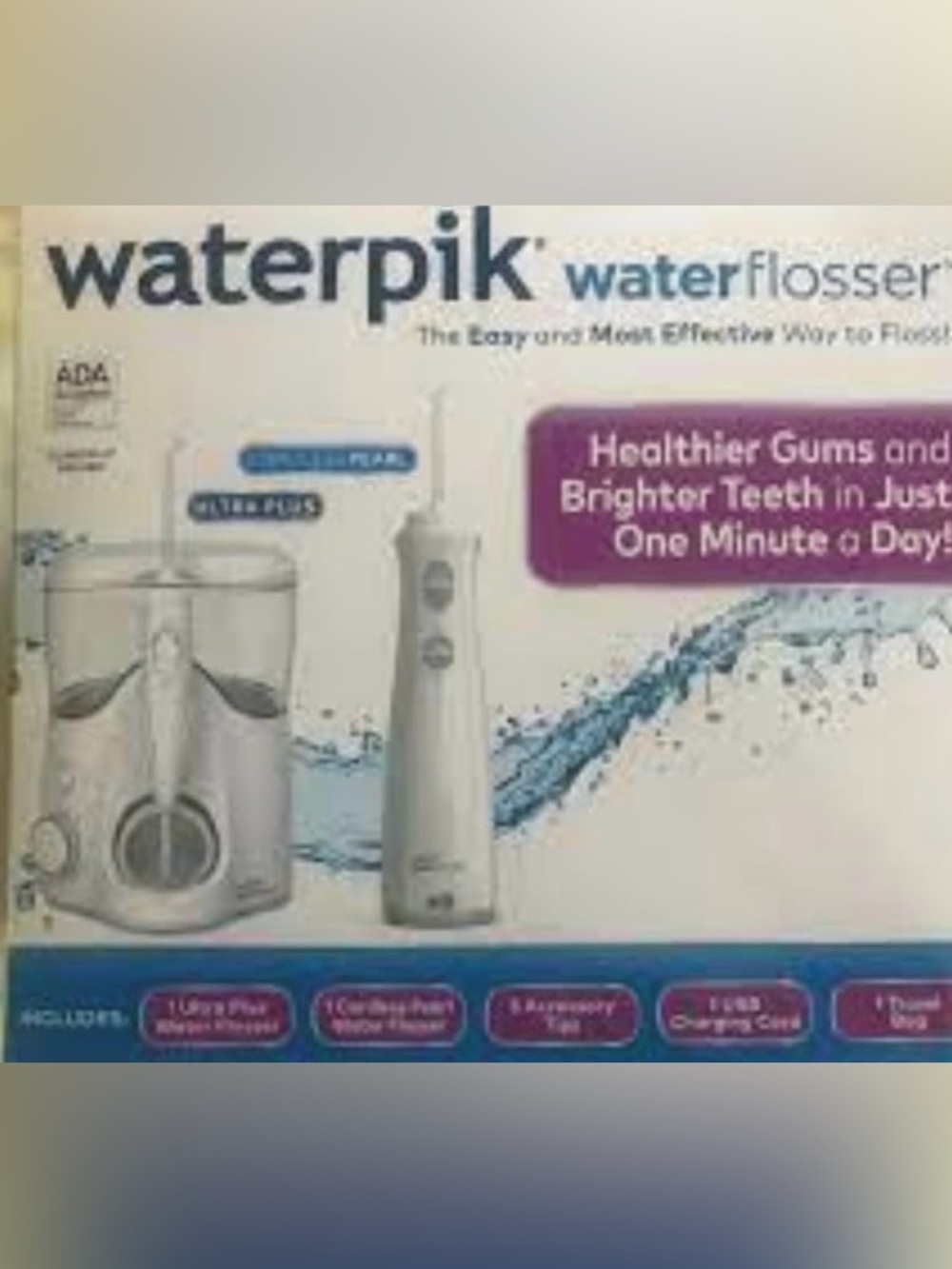 Waterpik Water Flosser Oral Irrigator in White
